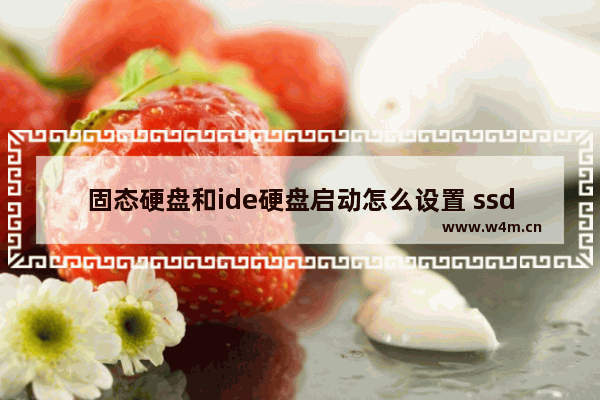 固态硬盘和ide硬盘启动怎么设置 ssd固态硬盘 ide