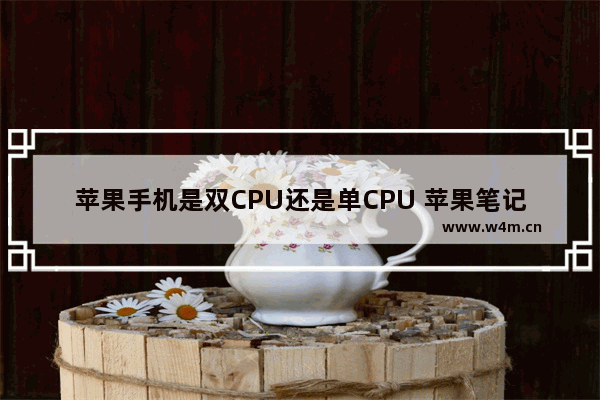 苹果手机是双CPU还是单CPU 苹果笔记本1.4hz啥意思