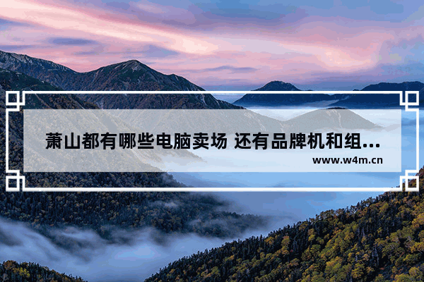 萧山都有哪些电脑卖场 还有品牌机和组装机哪 杭州电子厂26元一小时是不是真的