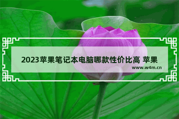 2023苹果笔记本电脑哪款性价比高 苹果笔记本音质最好的是哪一款