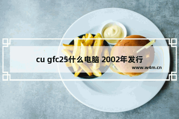 cu gfc25什么电脑 2002年发行的电脑品牌