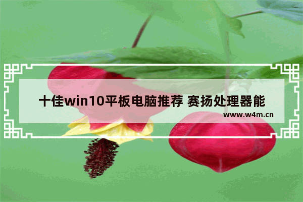 十佳win10平板电脑推荐 赛扬处理器能装win10吗