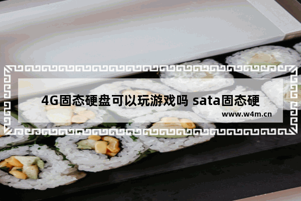 4G固态硬盘可以玩游戏吗 sata固态硬盘玩大型单机游戏可以吗