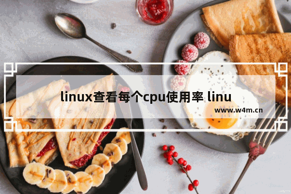 linux查看每个cpu使用率 linux查看 cpu