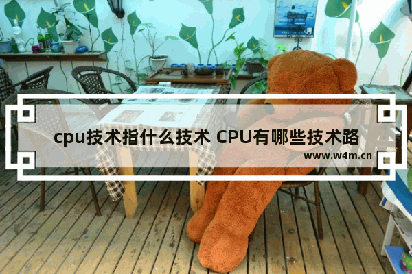 cpu技术指什么技术 CPU有哪些技术路线