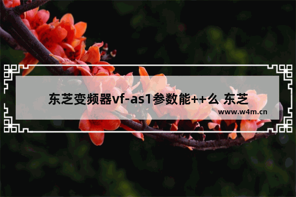 东芝变频器vf-as1参数能++么 东芝固态硬盘迁移软件