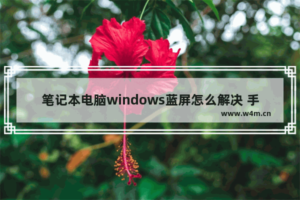 笔记本电脑windows蓝屏怎么解决 手提电脑开机蓝屏怎么解决