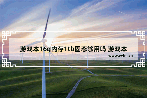 游戏本16g内存1tb固态够用吗 游戏本用固态硬盘