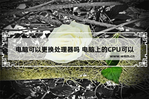 电脑可以更换处理器吗 电脑上的CPU可以自己更换吗