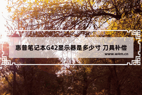 惠普笔记本G42显示器是多少寸 刀具补偿g41与g42的判定方法