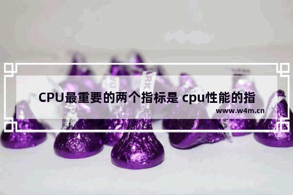 CPU最重要的两个指标是 cpu性能的指标