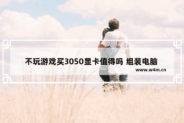 不玩游戏买3050显卡值得吗 组装电脑 不玩游戏不装显卡行吗