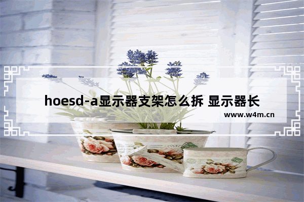 hoesd-a显示器支架怎么拆 显示器长支臂