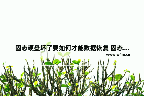 固态硬盘坏了要如何才能数据恢复 固态硬盘清除数据恢复