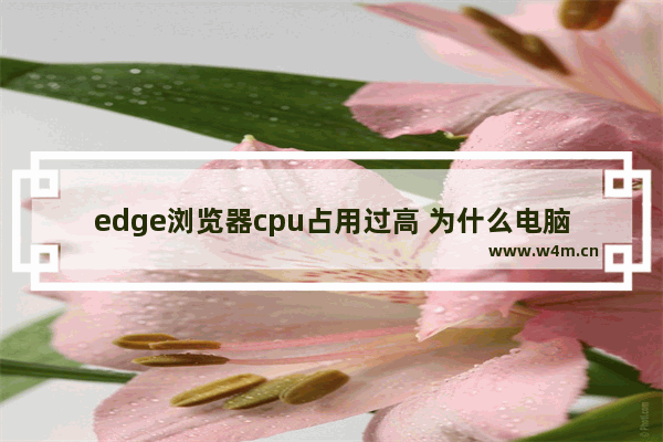 edge浏览器cpu占用过高 为什么电脑用浏览器看视频cpu占用都到90多