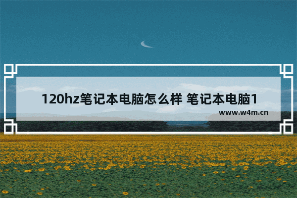 120hz笔记本电脑怎么样 笔记本电脑120hz