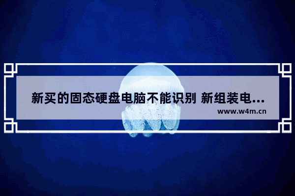 新买的固态硬盘电脑不能识别 新组装电脑固态硬盘不识别