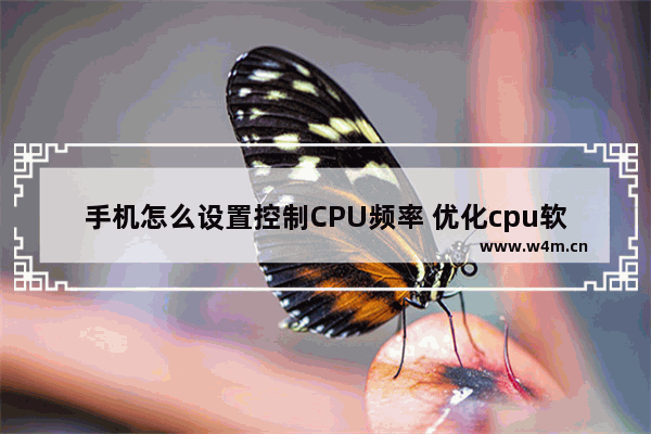 手机怎么设置控制CPU频率 优化cpu软件