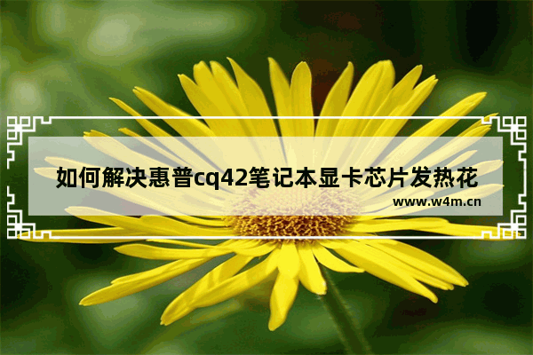 如何解决惠普cq42笔记本显卡芯片发热花屏问题 惠普笔记本电脑显卡