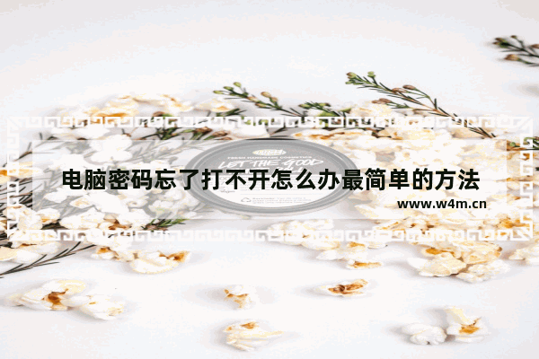 电脑密码忘了打不开怎么办最简单的方法