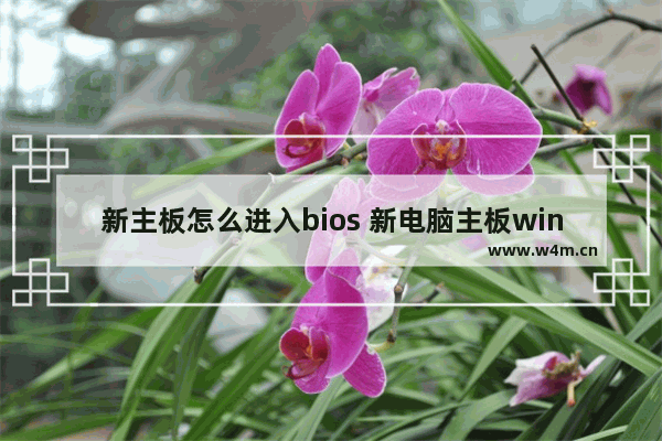 新主板怎么进入bios 新电脑主板win7