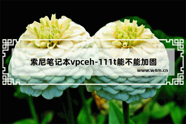 索尼笔记本vpceh-111t能不能加固态 索尼笔记本电脑可以把机械硬盘换成固态硬盘吗