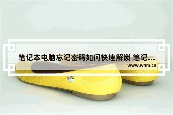 笔记本电脑忘记密码如何快速解锁 笔记本电脑触控面板解锁方法