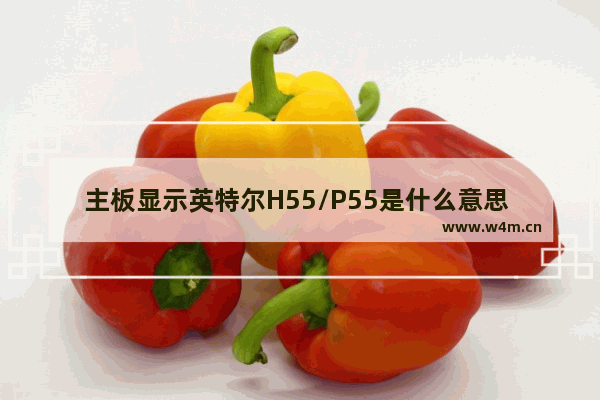 主板显示英特尔H55/P55是什么意思 h55显卡