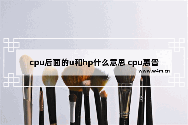 cpu后面的u和hp什么意思 cpu惠普笔记本