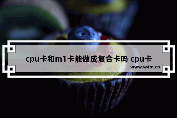 cpu卡和m1卡能做成复合卡吗 cpu卡m1卡