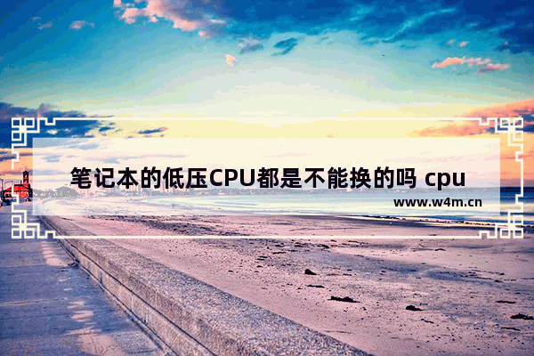 笔记本的低压CPU都是不能换的吗 cpu低压是什么原因