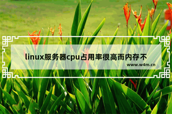 linux服务器cpu占用率很高而内存不高 linux cpu内存