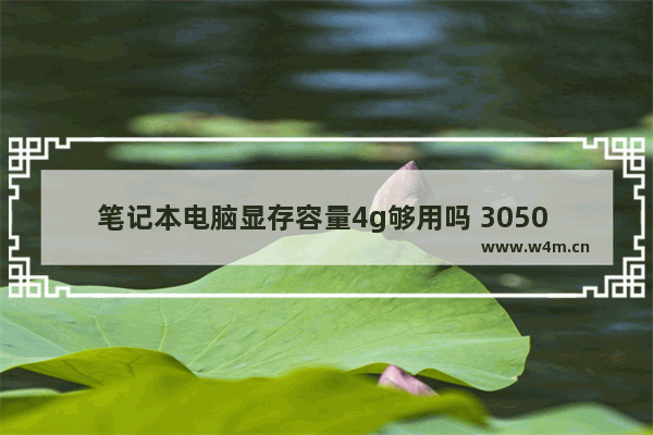 笔记本电脑显存容量4g够用吗 3050 4g独显16g内存好不好