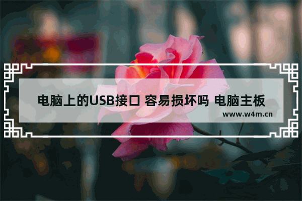 电脑上的USB接口 容易损坏吗 电脑主板USB接口全都不能用了 是怎么回事