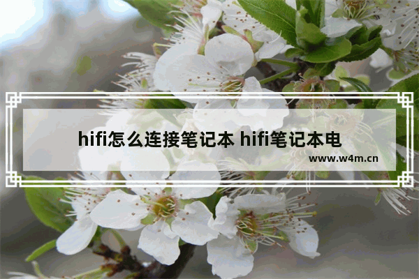 hifi怎么连接笔记本 hifi笔记本电脑