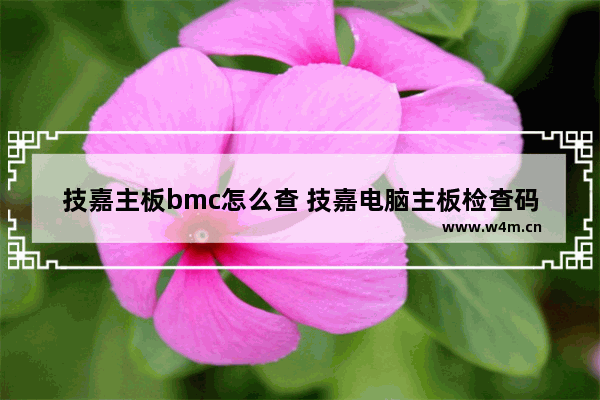 技嘉主板bmc怎么查 技嘉电脑主板检查码查询