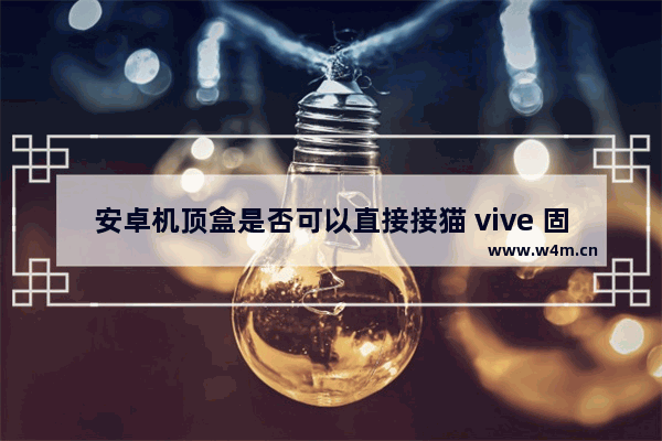 安卓机顶盒是否可以直接接猫 vive 固态硬盘