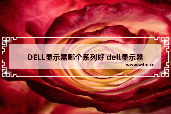 DELL显示器哪个系列好 dell显示器 系列