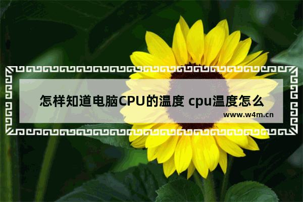 怎样知道电脑CPU的温度 cpu温度怎么在电脑看