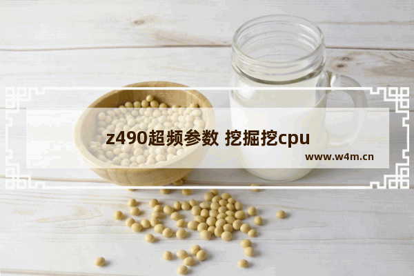 z490超频参数 挖掘挖cpu