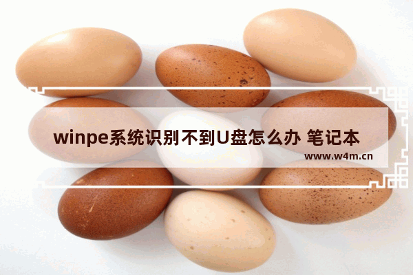 winpe系统识别不到U盘怎么办 笔记本电脑认不出u盘