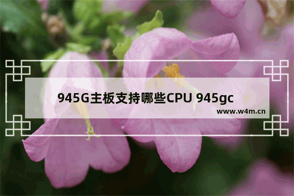 945G主板支持哪些CPU 945gc CPU