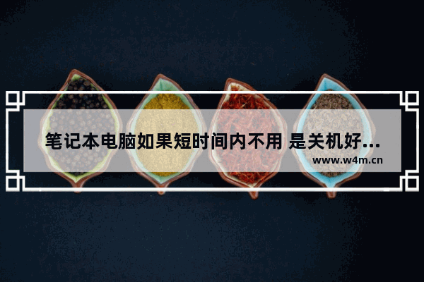 笔记本电脑如果短时间内不用 是关机好还是直接把盖子合上 笔记本电脑要拔电源吗