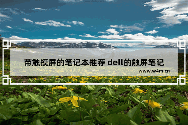 带触摸屏的笔记本推荐 dell的触屏笔记本电脑