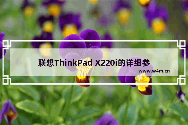 联想ThinkPad X220i的详细参数 x220i笔记本电脑