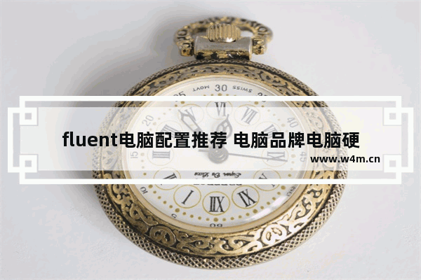 fluent电脑配置推荐 电脑品牌电脑硬件软件