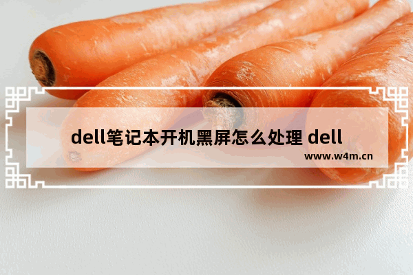 dell笔记本开机黑屏怎么处理 dell电脑已经开机但屏幕不亮按哪个