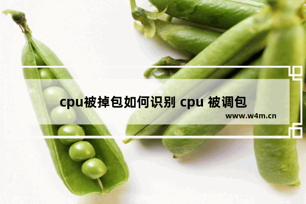 cpu被掉包如何识别 cpu 被调包