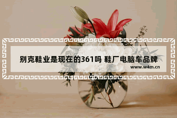 别克鞋业是现在的361吗 鞋厂电脑车品牌