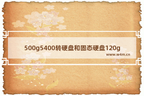 500g5400转硬盘和固态硬盘120g比较价格 固态硬盘120报价